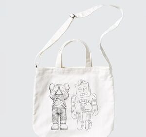 Kaws+Warhol + Uniqlo collaboration tote